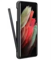 SAMSUNG GALAXY S21 ULTRA SILICONE COVER WITH S PEN BLACK